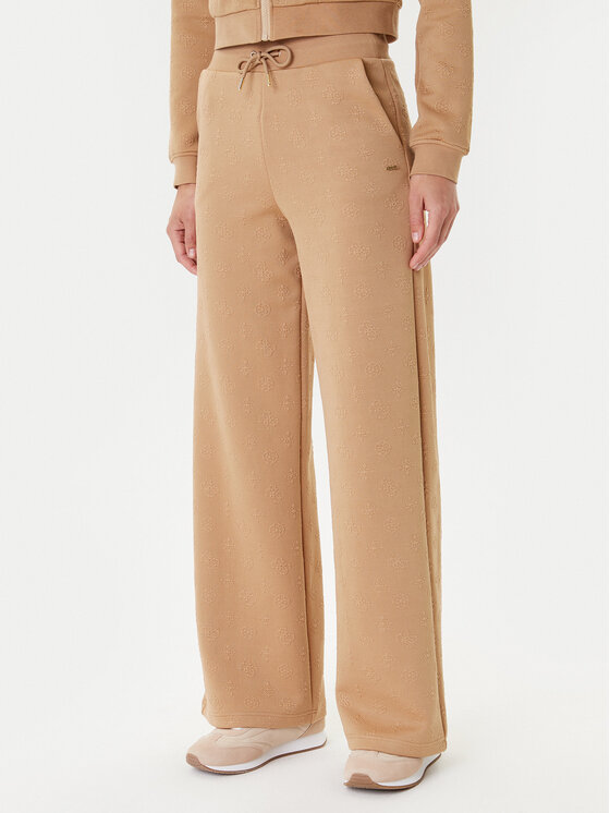 Guess Guess Pantaloni trening V5YB19 KBSL2 Bej Regular Fit