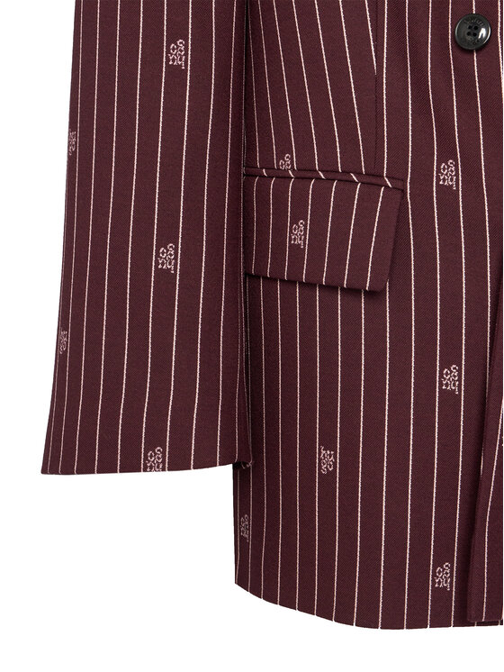 HUGO HUGO Sakoi Antegi 50554428 Tamnocrvena Relaxed Fit