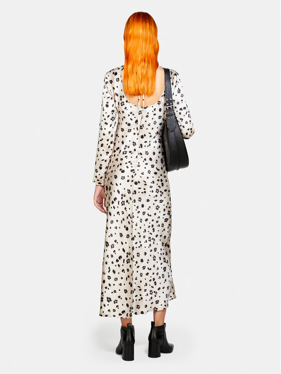 Sisley Sisley Kasdieninė suknelė 4V2XLV04R Smėlio Regular Fit
