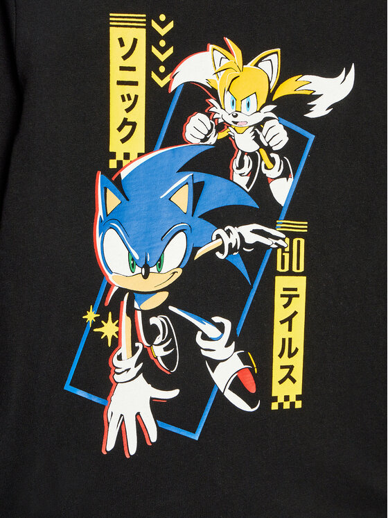 OVS OVS Bluza SONIC 1834299 Črna Regular Fit