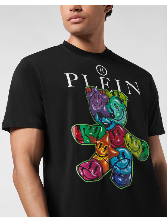 PHILIPP PLEIN PHILIPP PLEIN T-Shirt 25633 Czarny Regular Fit