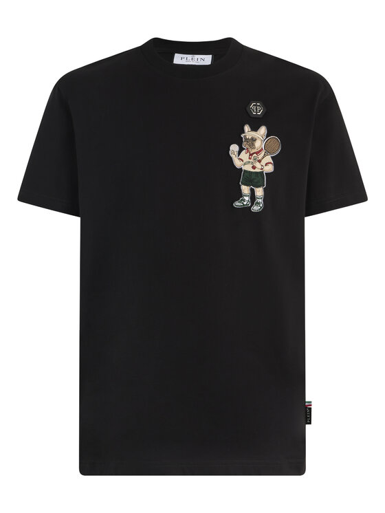 PHILIPP PLEIN PHILIPP PLEIN T-Shirt 30554 Černá Regular Fit