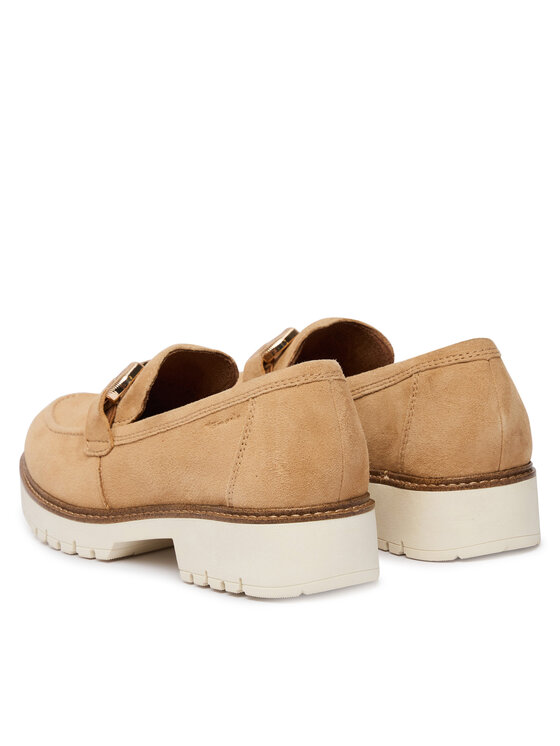 Tamaris Tamaris Loafersy 1-24723-43 Béžová