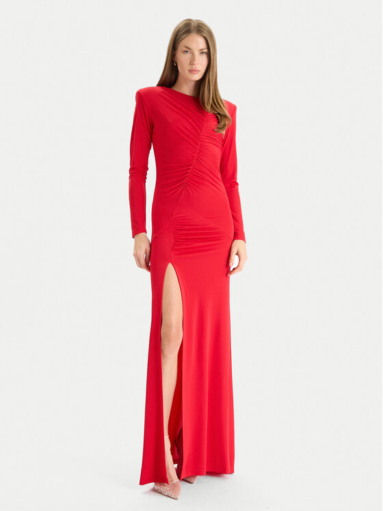Gaudi Gaudi Vakarinė suknelė 521FD14008 Rožinė Slim Fit