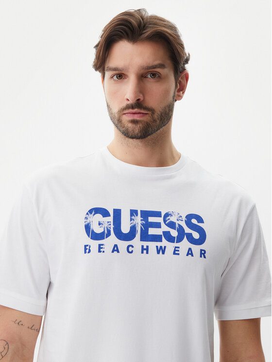 Guess Guess T-Shirt F5GI11 I3Z14 Bílá Oversize