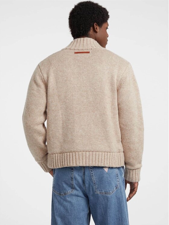 Guess Jeans Guess Jeans Pullover 178860 Braun Classic Fit