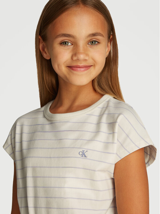 Calvin Klein Jeans Calvin Klein Jeans Sukienka codzienna IG0IG02929 Beżowy Regular Fit