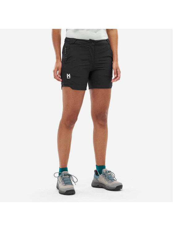 Millet Millet Szorty sportowe Ubic Stretch Short W Czarny Regular Fit