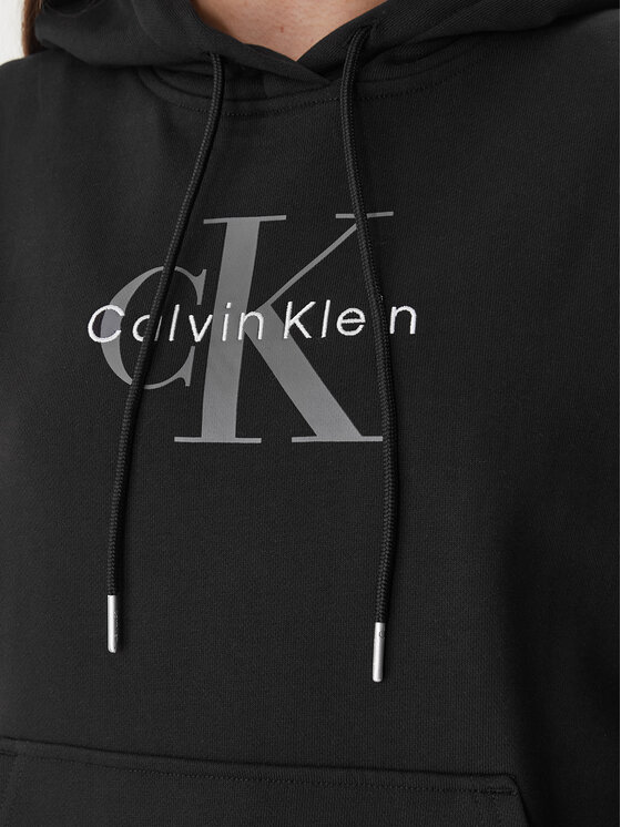 Calvin Klein Calvin Klein Bluză LV047E221G Negru Regular Fit