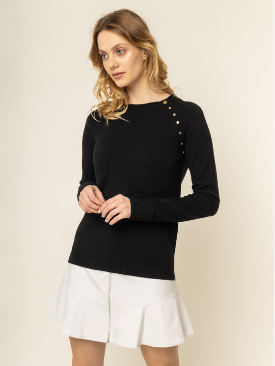 Escada Sport Escada Sport Sveter Sens 5031925 Čierna Regular Fit