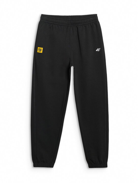 4F 4F Spodnie dresowe TEAMWEAR Czarny Regular Fit