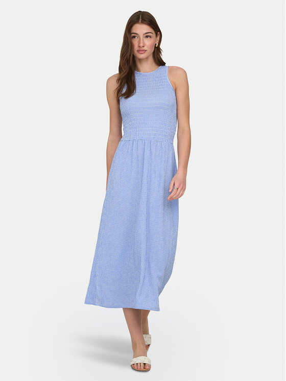 ONLY ONLY Sukienka letnia Celle 15369284 Niebieski Regular Fit