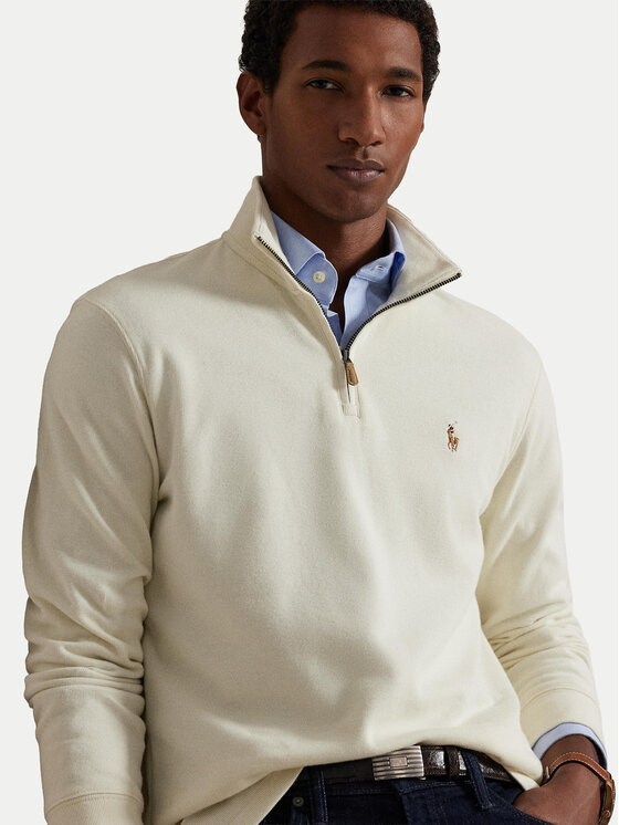 Polo Ralph Lauren Polo Ralph Lauren Sweter 710P07411004 Écru Regular Fit