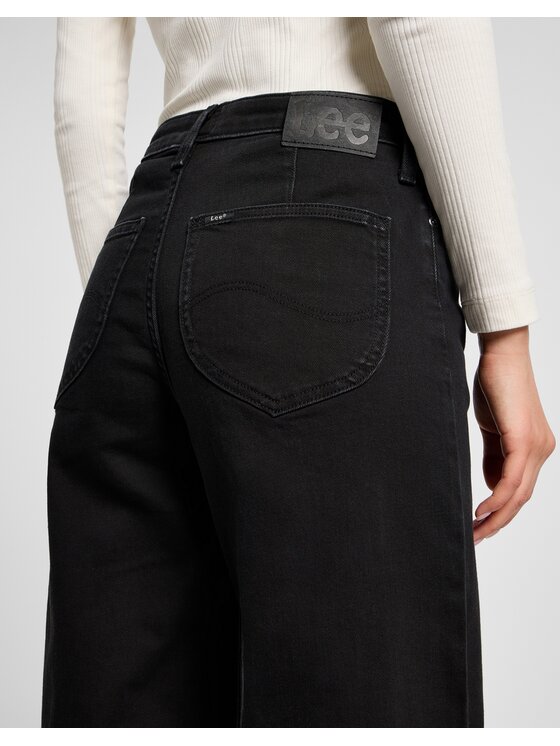 Lee Lee Jeansy Stella A Line Czarny Bootcut Fit