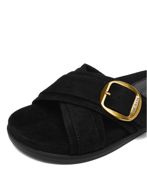 Guess Jeans Guess Jeans Şlapi CEO-HY1001-6 Negru