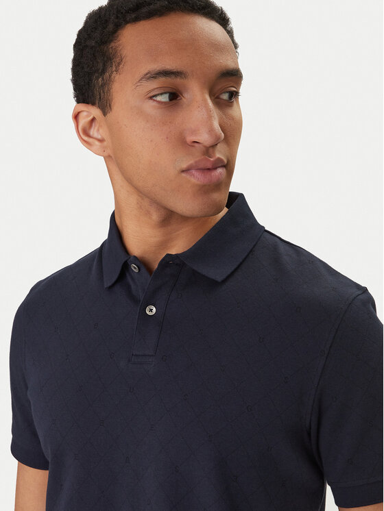 Guess Guess Polo M6RP05 KD181 Blu scuro Regular Fit