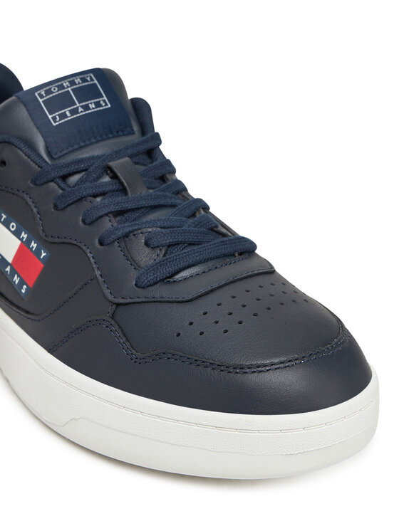 Tommy Jeans Tommy Jeans Tenisice (New) Tjm Cupsole Leather Ess EM0EM01443 Tamnoplava