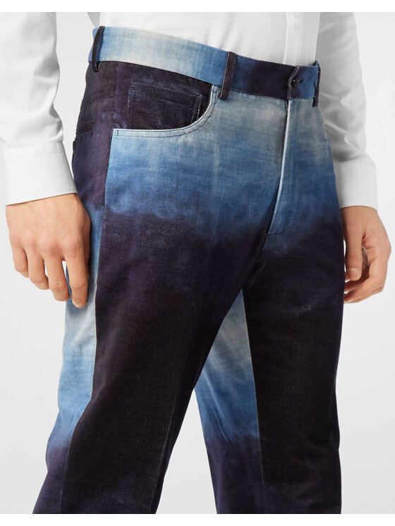 PHILIPP PLEIN PHILIPP PLEIN Chinosy 23533 Niebieski jasny Chino Fit