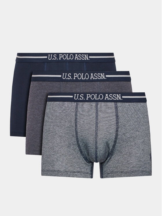 U.S. Polo Assn. Set 3 Parov Boksaric 80306 Mornarsko Modra