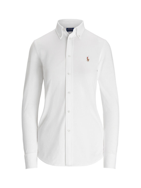 Polo Ralph Lauren Polo Ralph Lauren Särk Heidi 211664427003 Valge Slim Fit