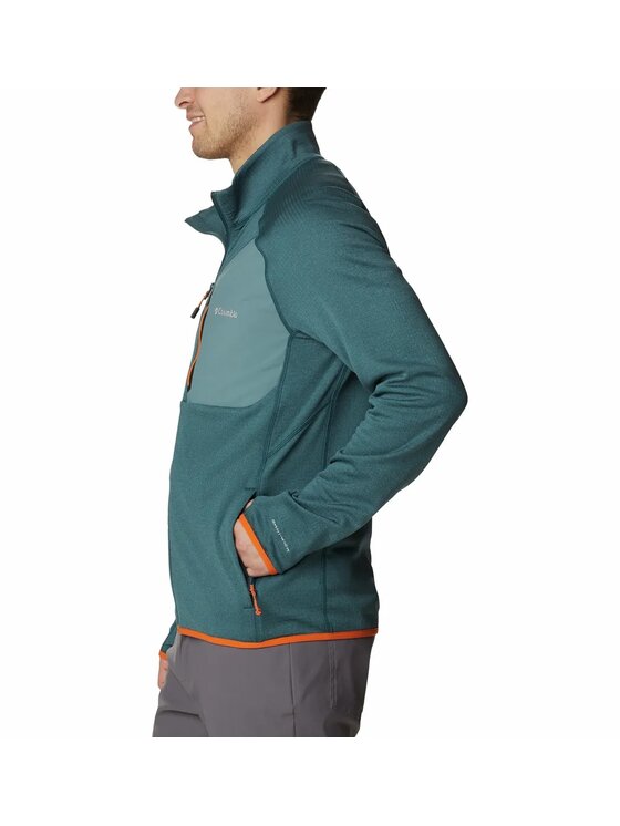 Columbia Columbia Bluza 203131 Zielony Regular Fit