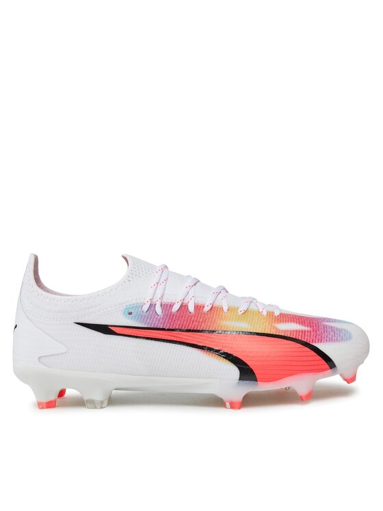 Puma Puma Buty do piłki nożnej Ultra Ultimate Fg/Ag 107311 01 Biały