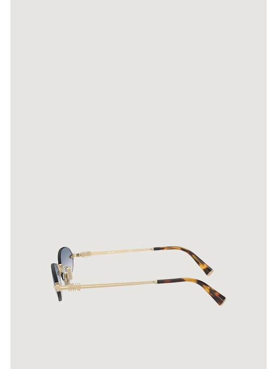 Miu Miu Miu Miu Okulary przeciwsłoneczne 0MU A54S ZVN80O Złoty