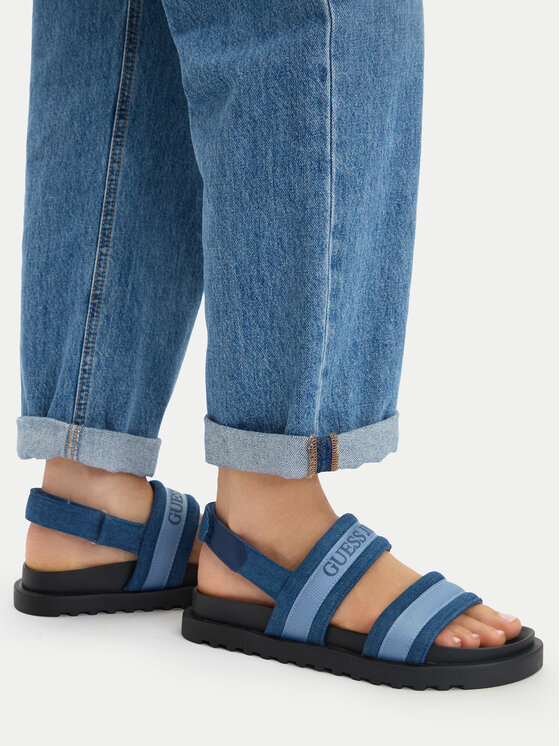 Guess Jeans Guess Jeans Sandali EO-GJ2122 Blu