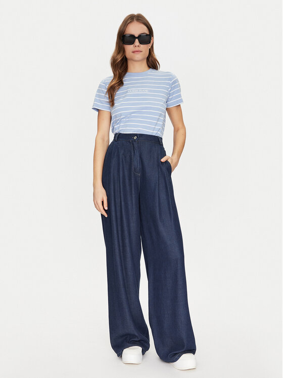 Guess Jeans Guess Jeans Tricou W4BI53 KCIE1 Colorat Regular Fit