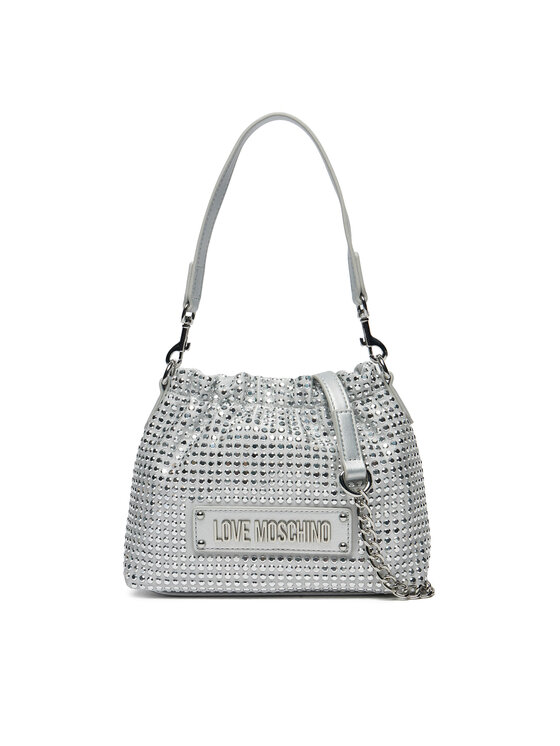 LOVE MOSCHINO LOVE MOSCHINO Käekott JC4138PP1MLL196B Hõbedane