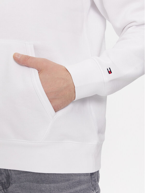 Tommy Hilfiger Tommy Hilfiger Felpa MW0MW37861 Bianco Regular Fit