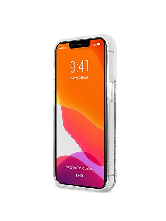 KARL LAGERFELD KARL LAGERFELD Etui na telefon iPhone 13 Pro Max Srebrny