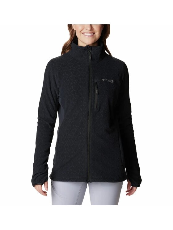 Columbia Columbia Bluza 205345 Czarny Regular Fit