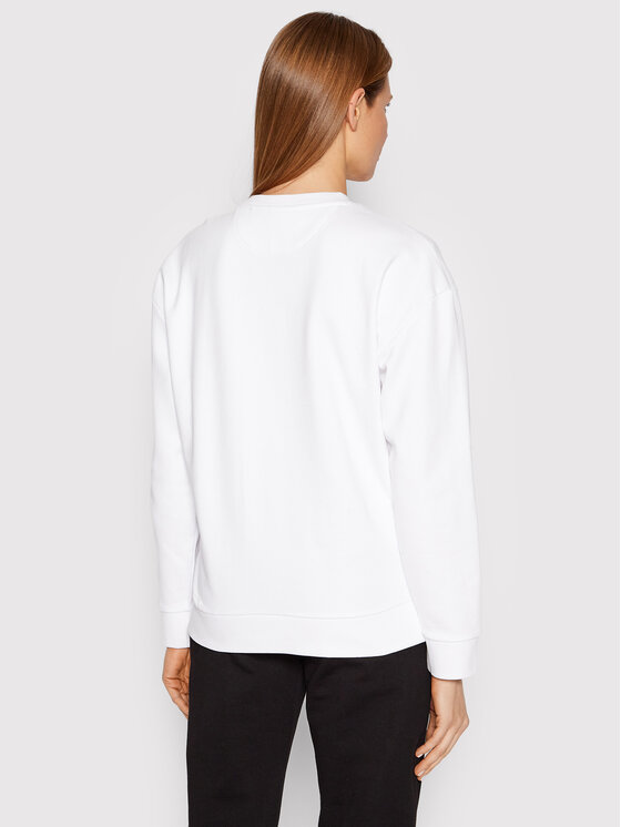 Felpa Donna Hugo Lavorata A Maglia - 100% Cotone - 3