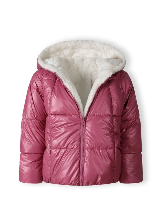 MINOTI MINOTI Kurtka zimowa 20coat6 Fioletowy Regular Fit