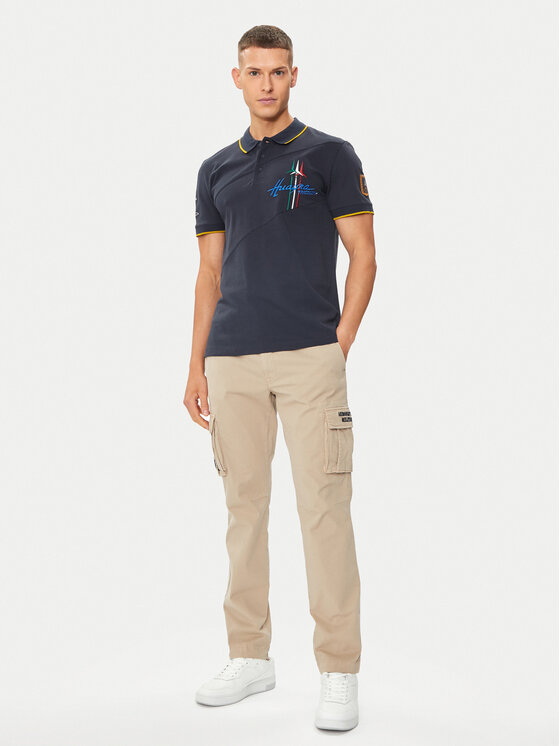Aeronautica Militare Aeronautica Militare Polo 241PO1703P316 Tamnoplava Regular Fit