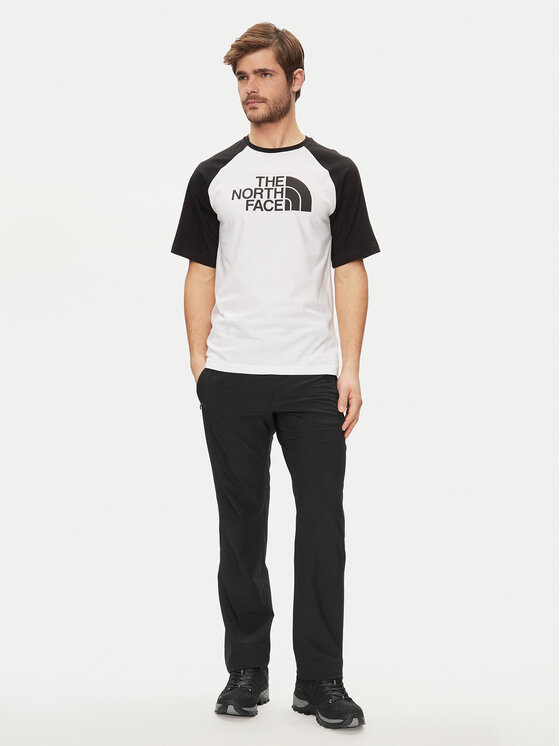 The North Face The North Face T-Shirt Easy NF0A87N7 Biały Regular Fit