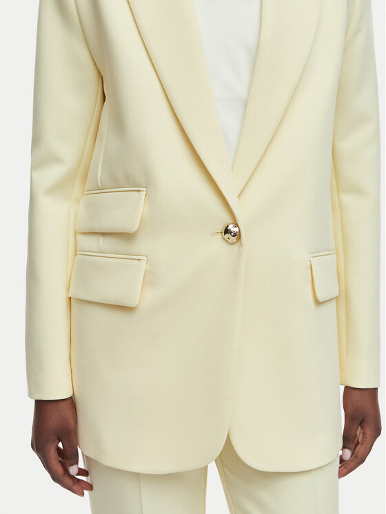 Morgan Morgan Giacca da abito 261-VADO.F Giallo Regular Fit