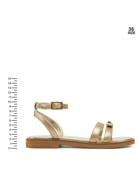 Calvin Klein Jeans Calvin Klein Jeans Sandaalid Sandal V4A2-83052-1322 Kuldne