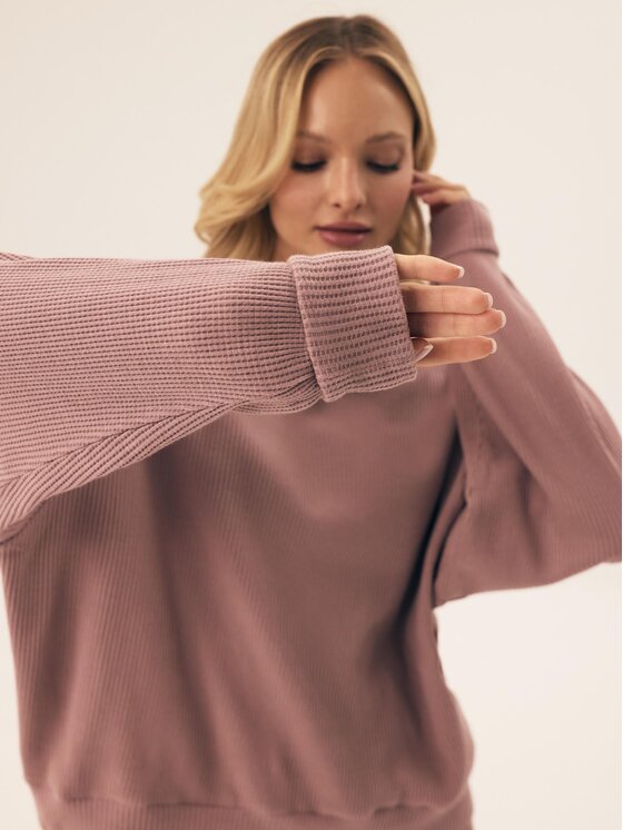 Esotiq Esotiq Komplet sportowy 42413 Różowy Loose Fit