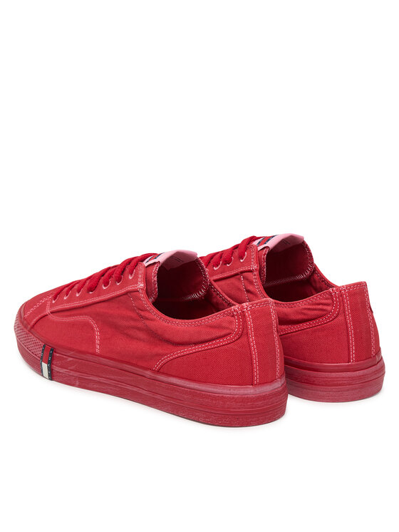 Tommy Jeans Tommy Jeans Гуменки Archive Vulc. Y2K Washed Canvas EM0EM01720 Червен