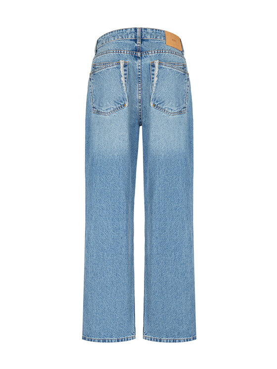 BENU BENU Jeansy vintage blue Niebieski Straight Fit