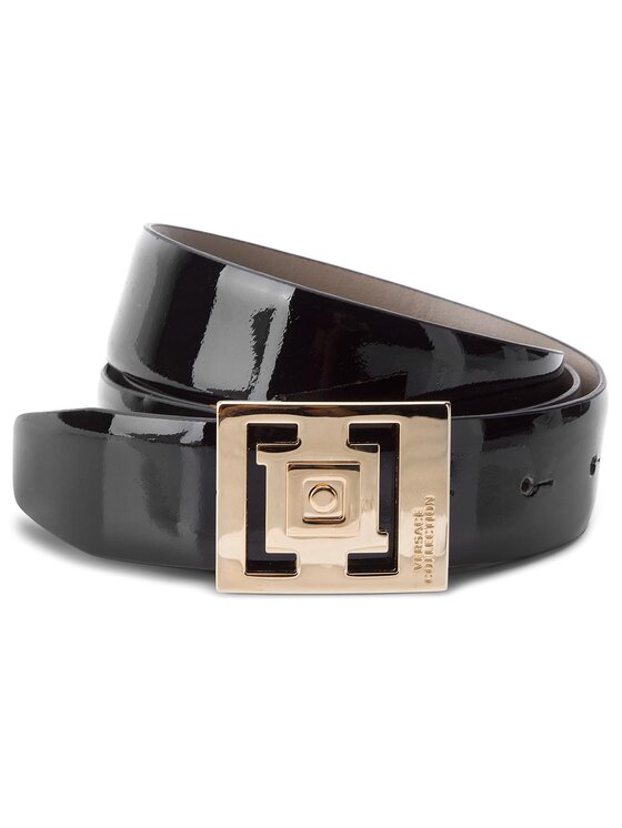 Versace Collection Ceinture femme LCD0298 LVEHL L410 85 Noir Modivo