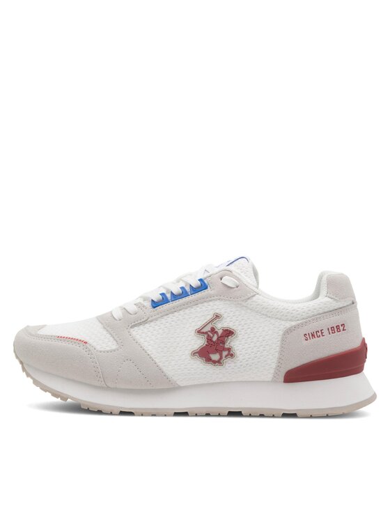 Beverly Hills Polo Club Beverly Hills Polo Club Sneakersy PATCH-01 Biela