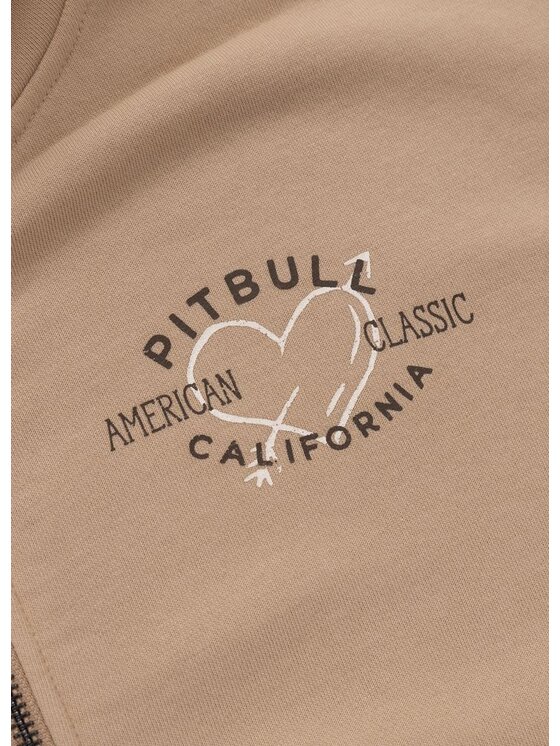 PITBULL PITBULL Bluza MANZANITA HEART Beżowy Regular Fit