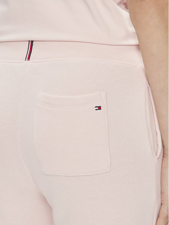 Tommy Hilfiger Tommy Hilfiger Donji dio trenerke 1985 WW0WW38690 Ružičasta Tapered Fit