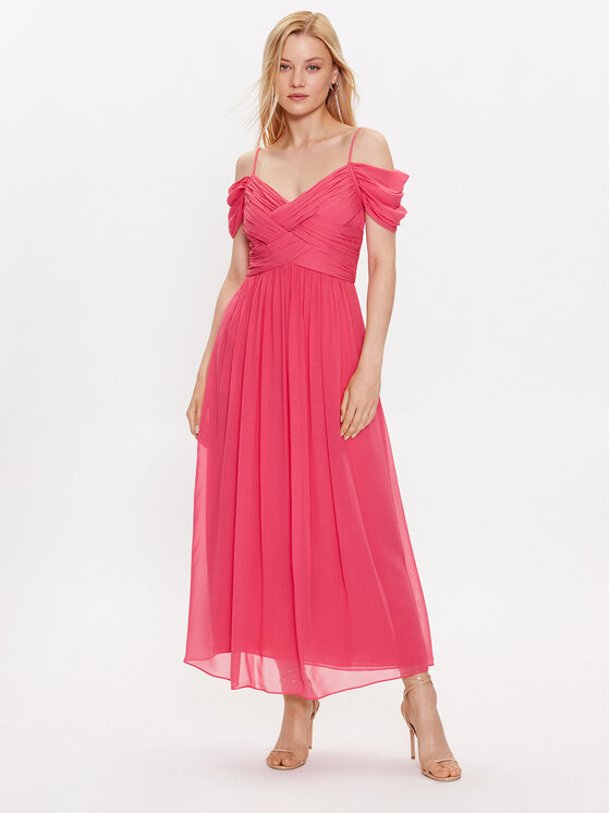 Luisa Spagnoli Luisa Spagnoli Φόρεμα κοκτέιλ Palagio 539672 Ροζ Regular Fit