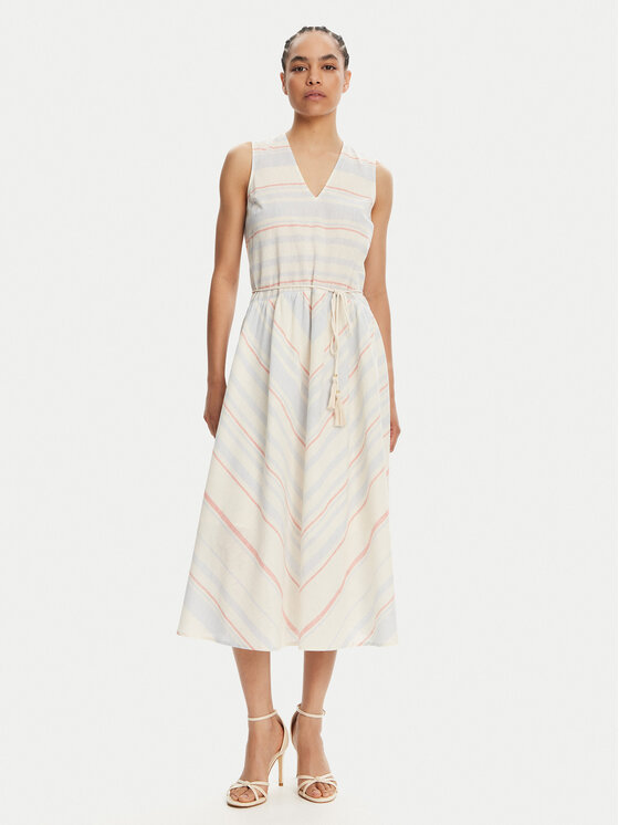 TWINSET TWINSET Rochie de vară 251LM2JAA Albastru celest Loose Fit