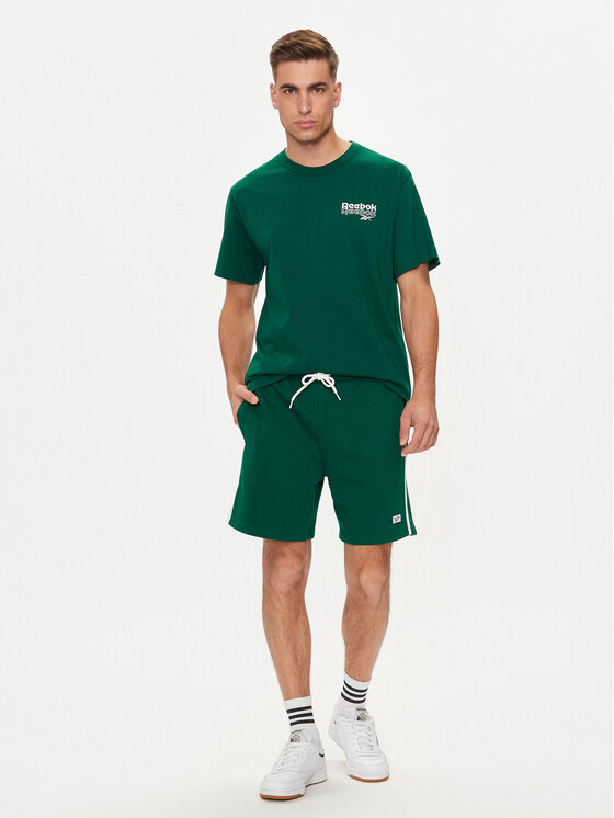 Reebok Reebok T-Shirt Ri Brand Proud Gfx Ss Tee 100076384 Zielony Regular Fit