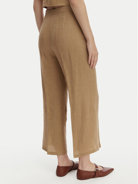 Marella Marella Pantaloni culotte Emme by Marella Clava 2615131182 Bej Regular Fit